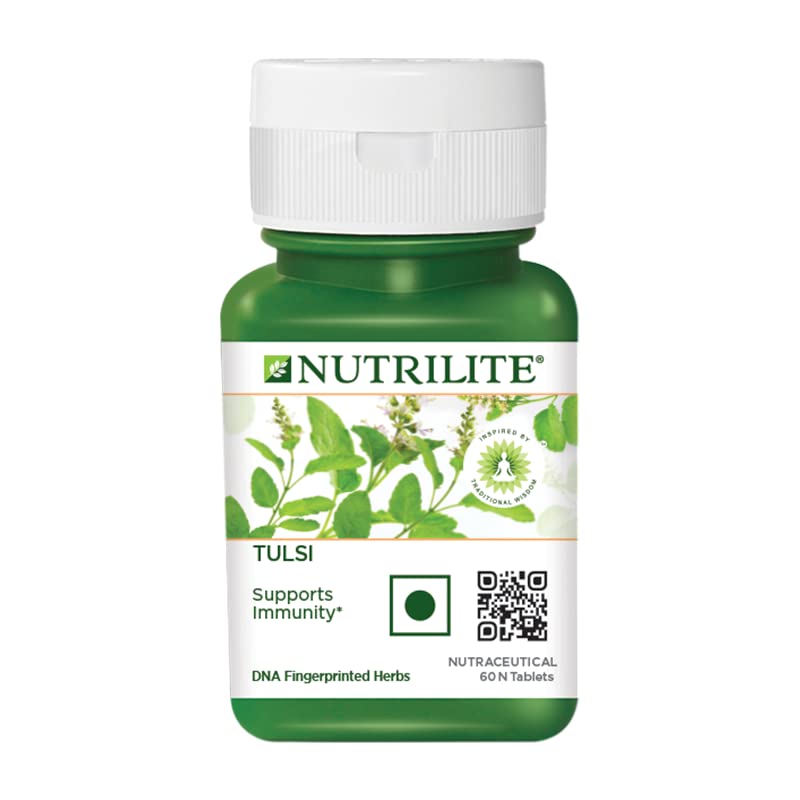 Amway Tulsi Tablet Supports Immunity 60N (Tablets) for Immunity – view 1