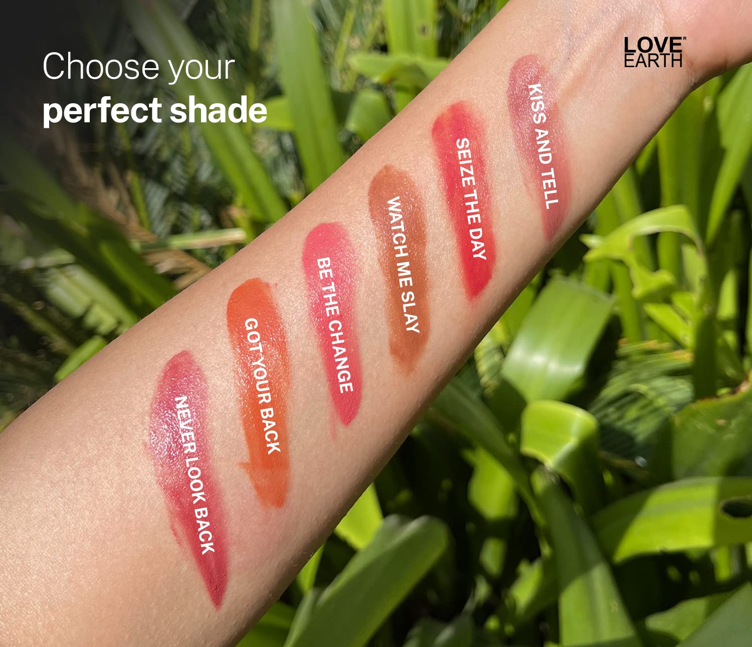 Love Earth Lip Tint & Cheek Tint Multipot Combo (Raspberry Pink & Caramel Brown) with Richness of Jojoba Oil and Vitamin E for Lips, Eyelids and Cheeks – view 4
