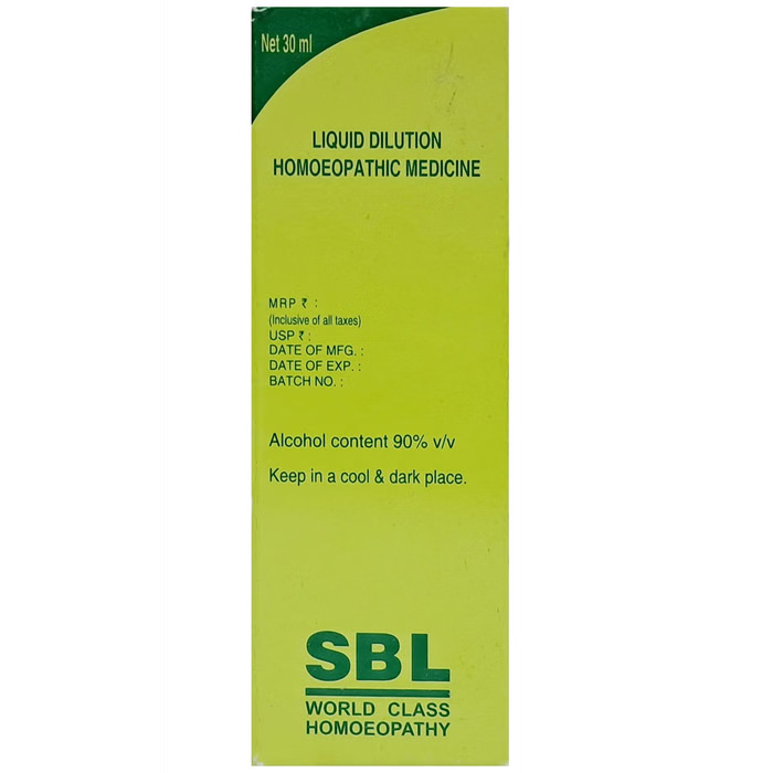 SBL Argentum Nitricum Dilution 200 CH 30 ML Homeopathic Remedy for Throat, Headache & Nervous System – view 2