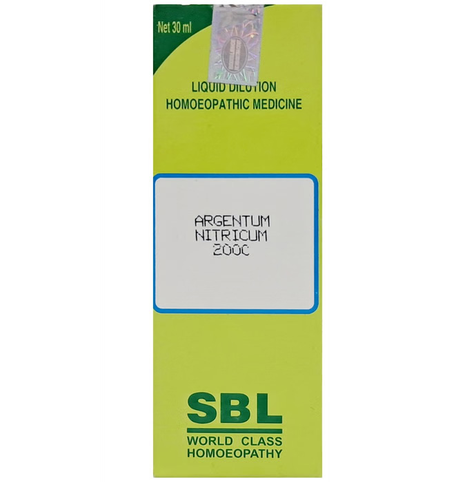 SBL Argentum Nitricum 200 CH dilution 30 ml pack of 2