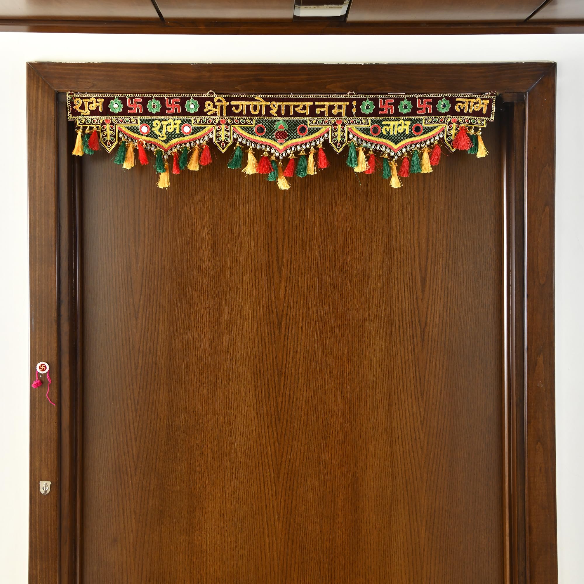 CraftVatika Toran Bandarwal for Home Door Latest Diwali Fancy Traditional mandir Decoration Item – view 2