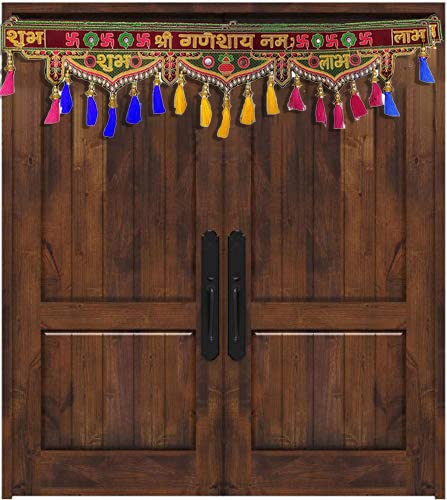 CraftVatika Toran Bandarwal for Home Door Latest Diwali Fancy Traditional mandir Decoration Item – view 5