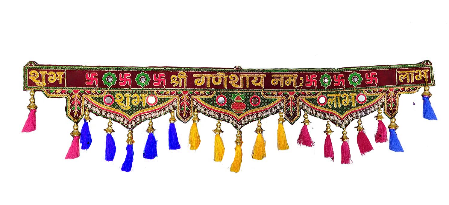 CraftVatika Toran Bandarwal for Home Door Latest Diwali Fancy Traditional mandir Decoration Item – view 7