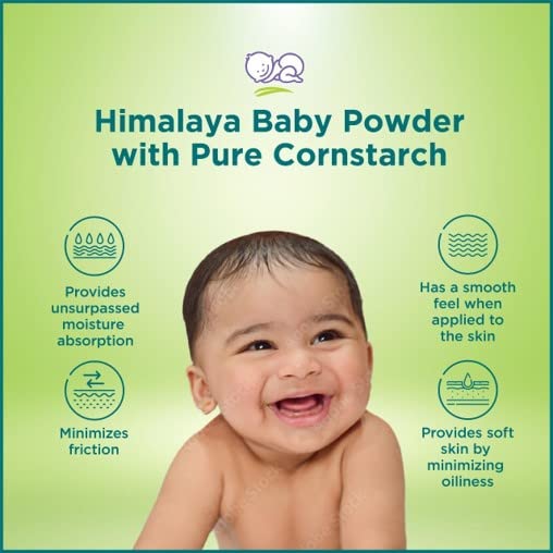 Himalaya Baby Powder with Pure Corn Starch (400g) – view 3