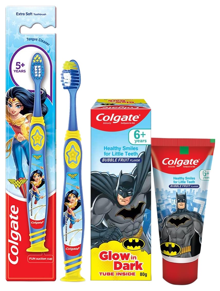Colgate Barbie kids strawberry fluoride toothpaste tube 80g