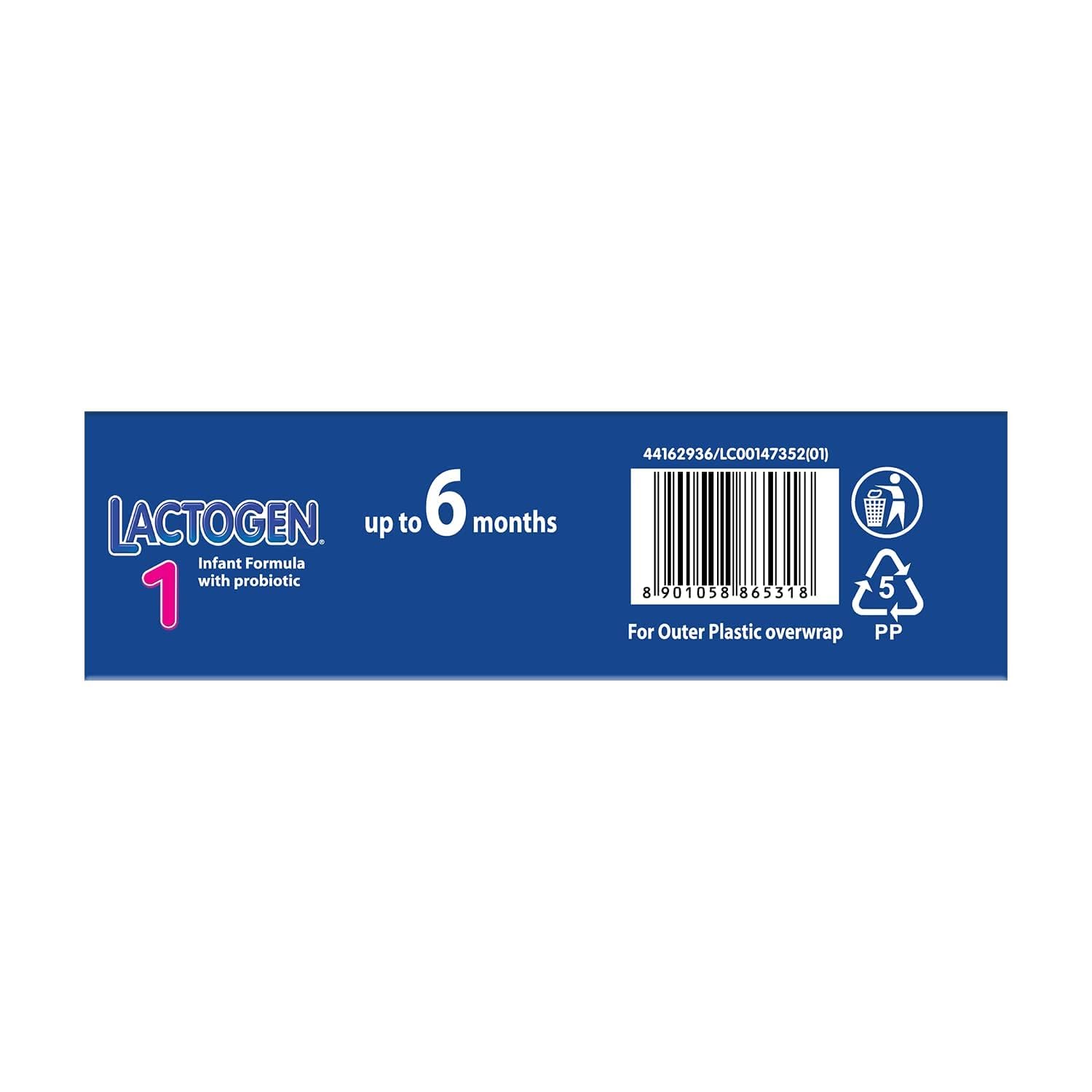 Lactogen Nestle 1 Infant Formula Powder - Upto 6 Months, Stage 1, 400G Bag-In-Box Pack – view 3