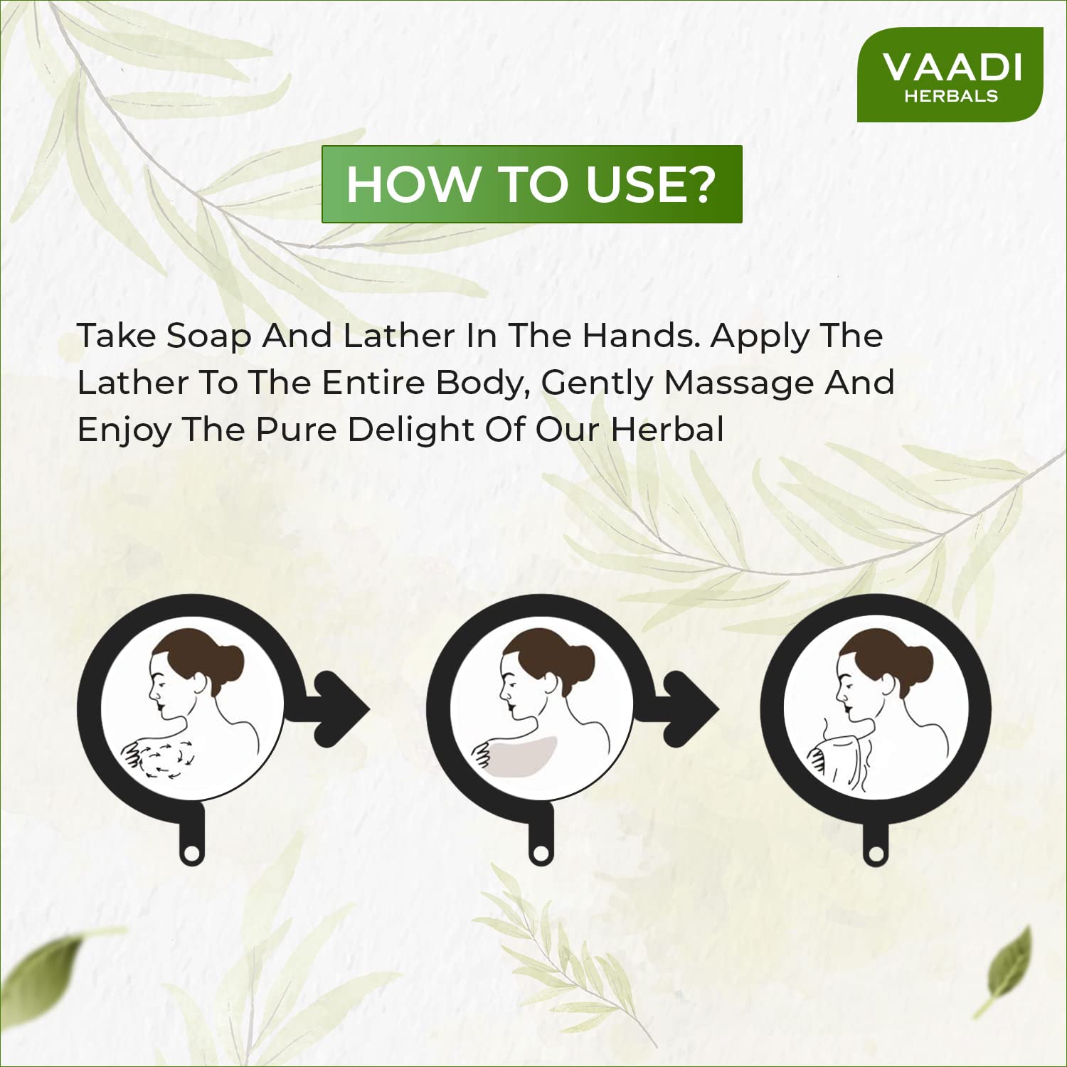 Vaadi Herbals Super Value Enticing Lemongrass Scrub Soap, 75gms x 6 – view 4