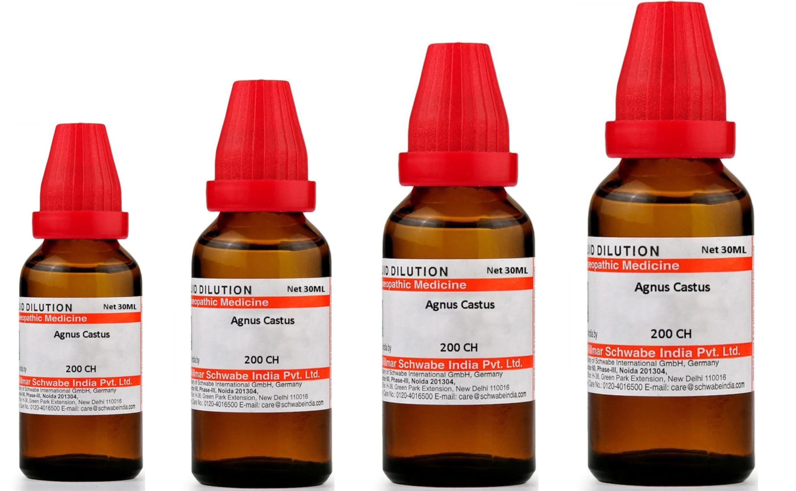 Dr. Willmar Schwabe India Agnus Castus 200 CH 30ml (Pack of 4)