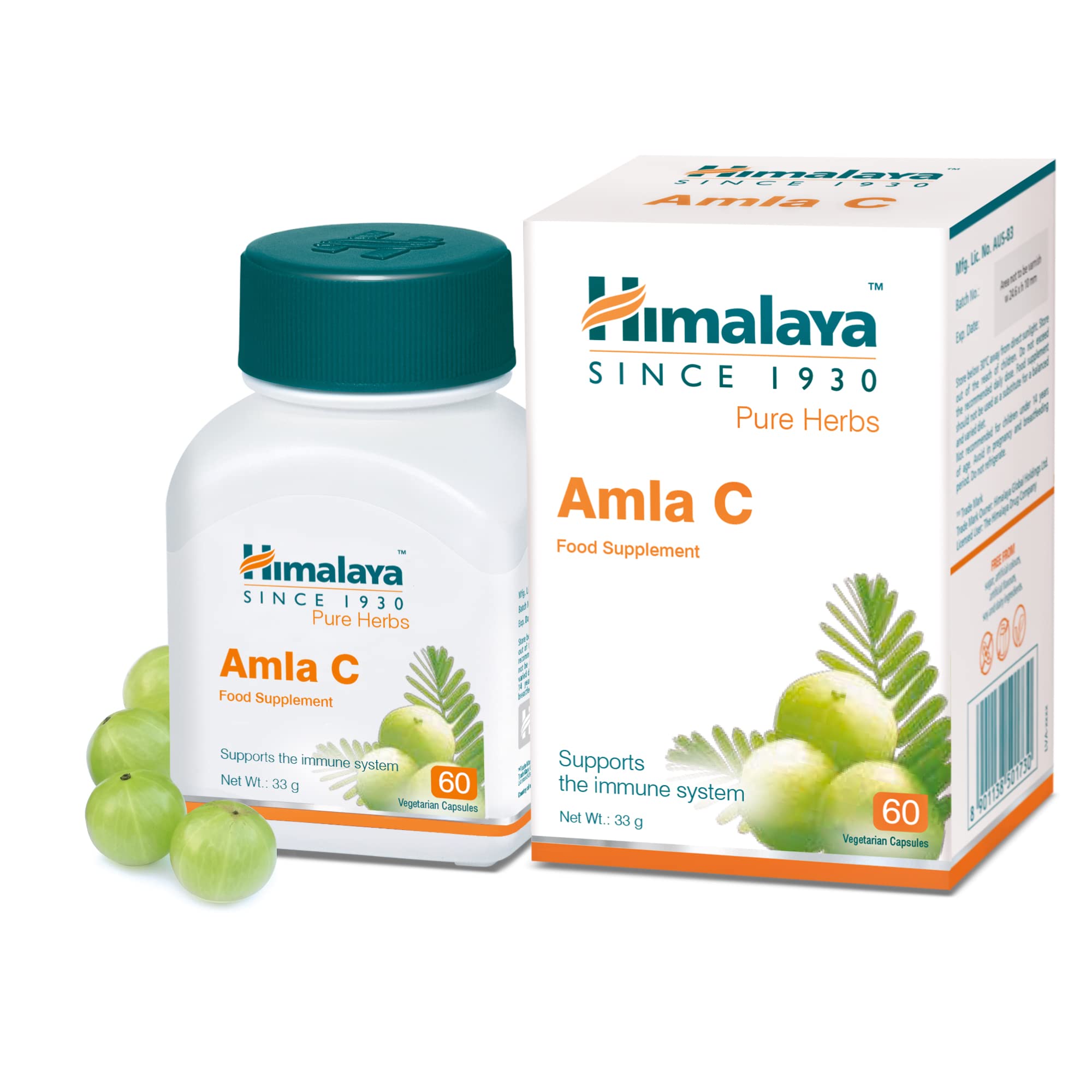 Himalaya Pure Herbs Amalaki tablets pack of 60
