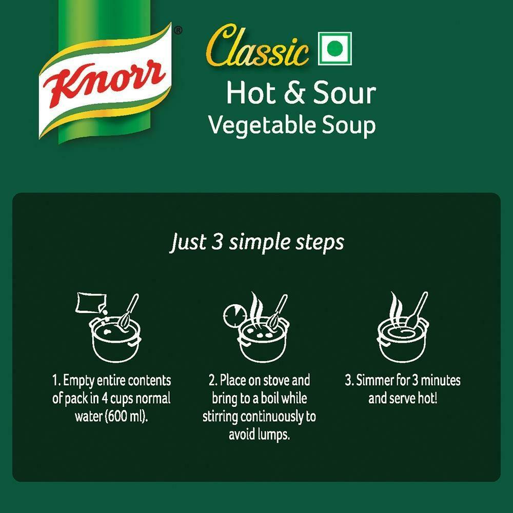 Knorr Classic Hot & Sour Vegetable Soup 41 G – view 3
