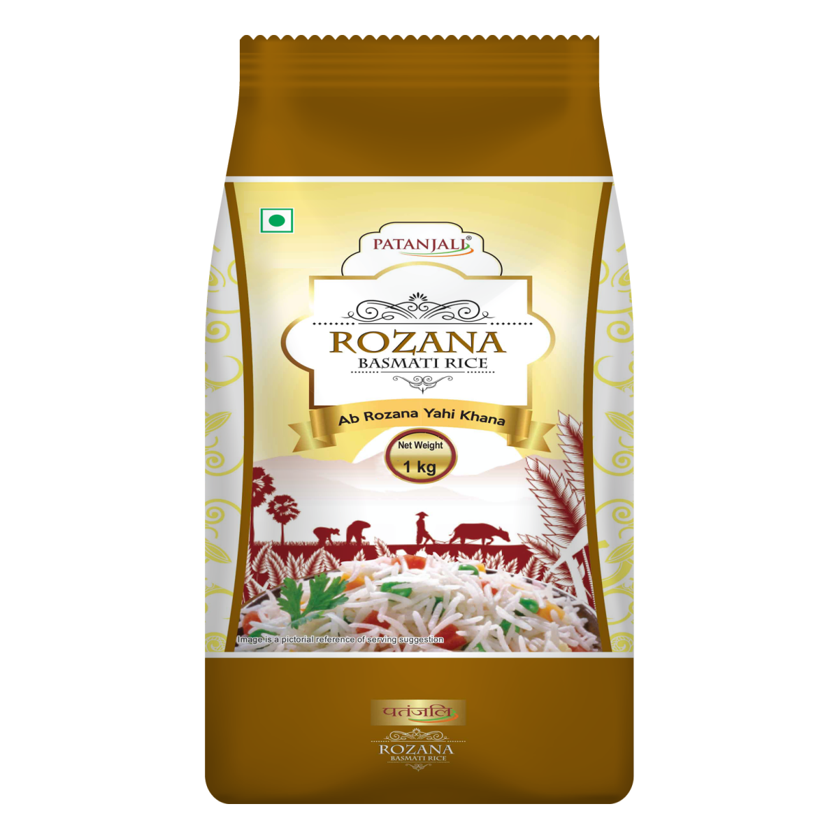 Patanjali Rozana Basmati Rice 1 kg
