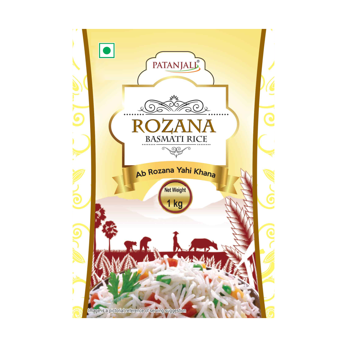 Patanjali Rozana Basmati Rice 1 kg – view 5