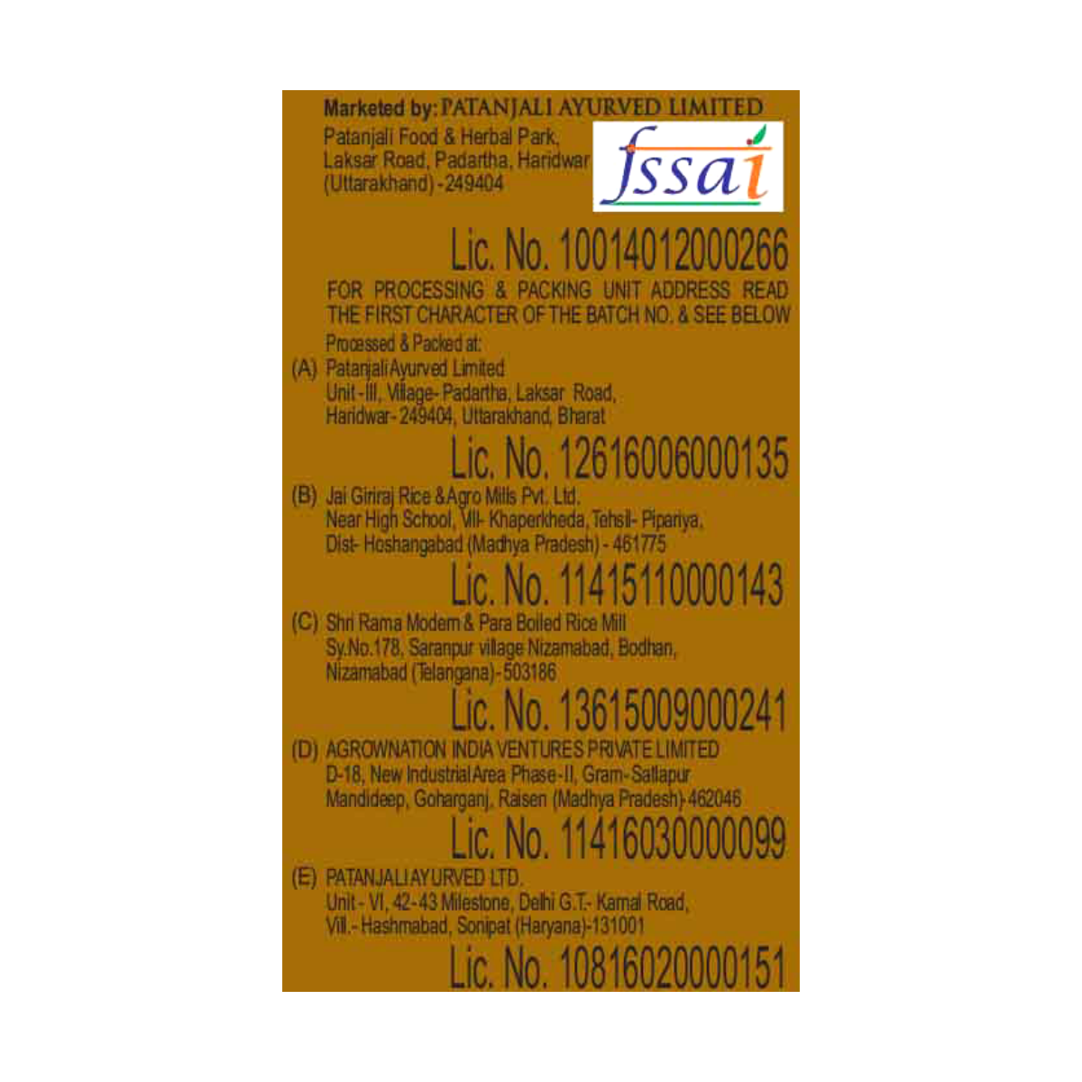 Patanjali Rozana Basmati Rice 1 kg – view 7