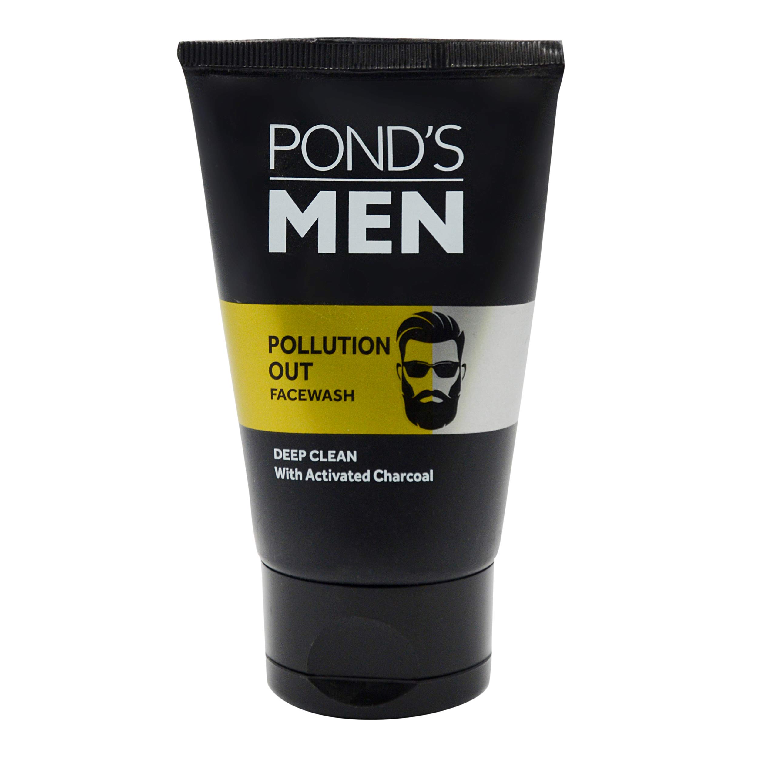 Front pack of Pond's Men's Polution Out Face Wash 50g