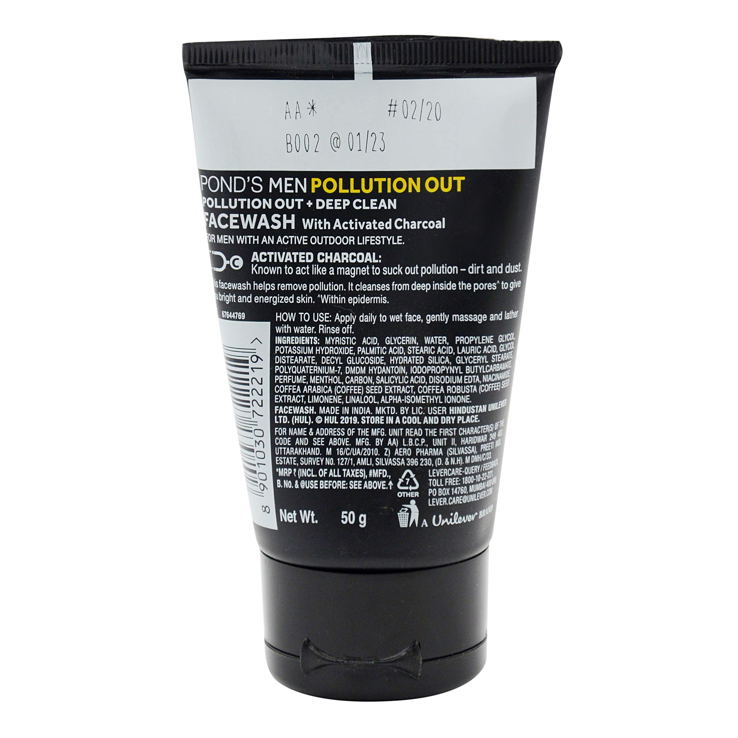 Pond's Men's Polution Out Face Wash, 50g – view 3