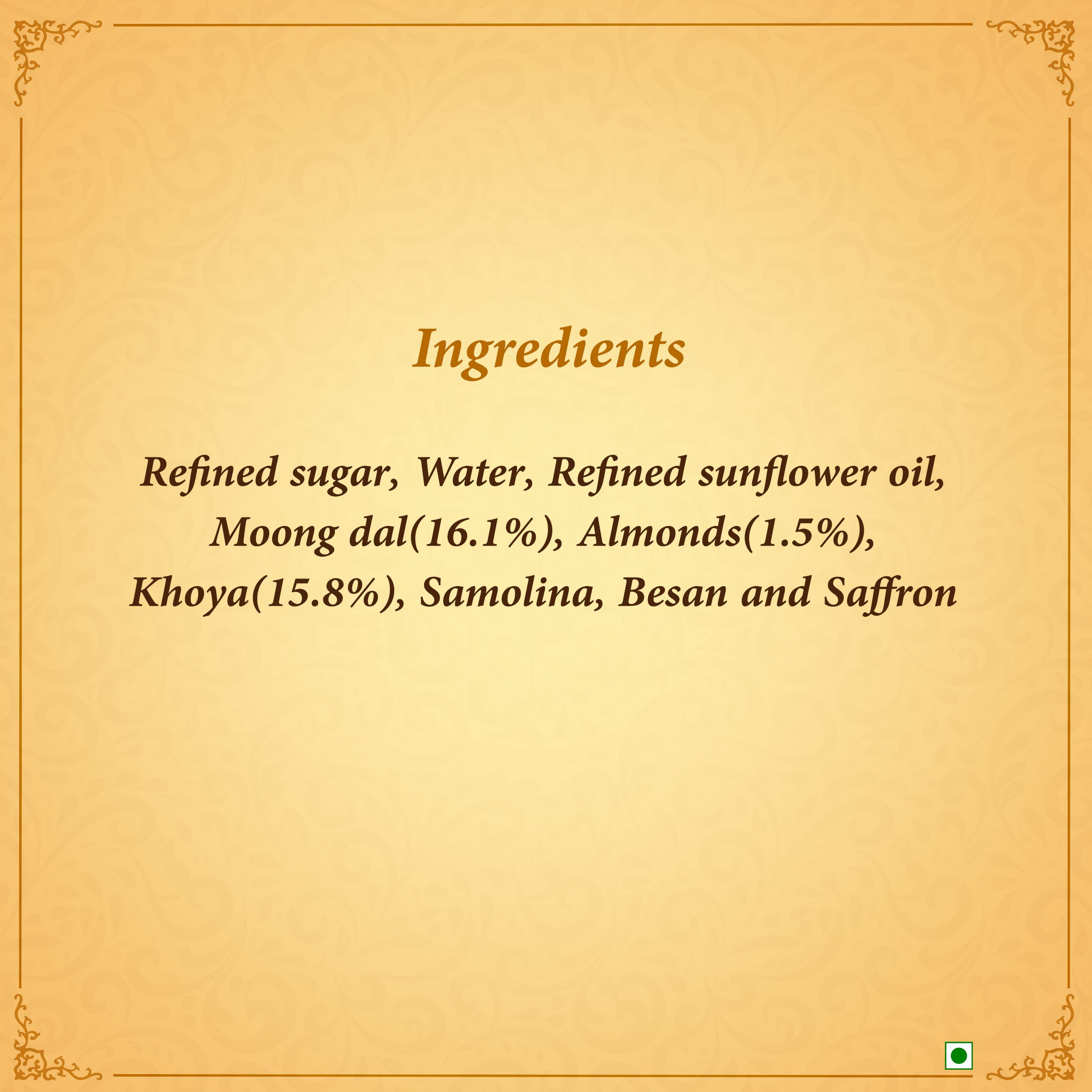 Kitchens of India Jodhpuri Moong Dal Halwa, ITC Ready to Eat Indian Sweet Dish, Just Heat and Eat, 250g – view 7
