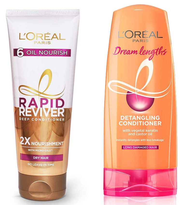 Rapid Reviver and Dream Lengths hair care duo pack