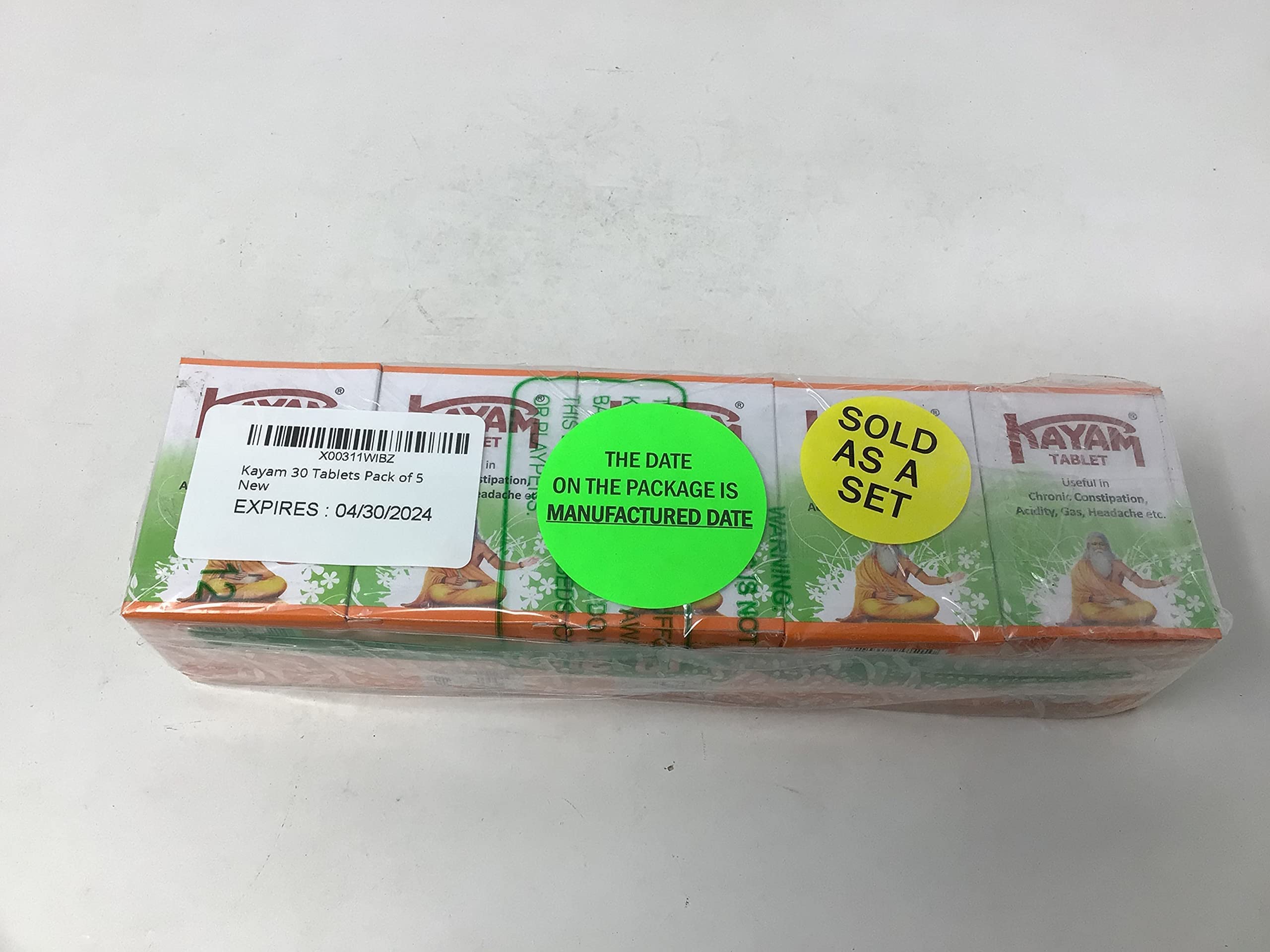 Kayam Tablet 30  Eases Constipation, Acidity, Gas & Headaches – view 3