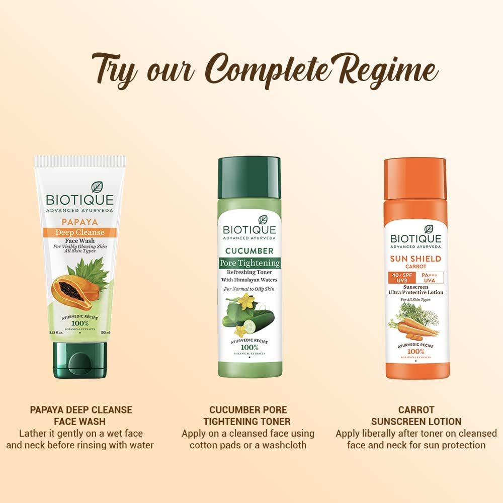 Biotique Bio Carrot Face & Body Sun Lotion – view 8