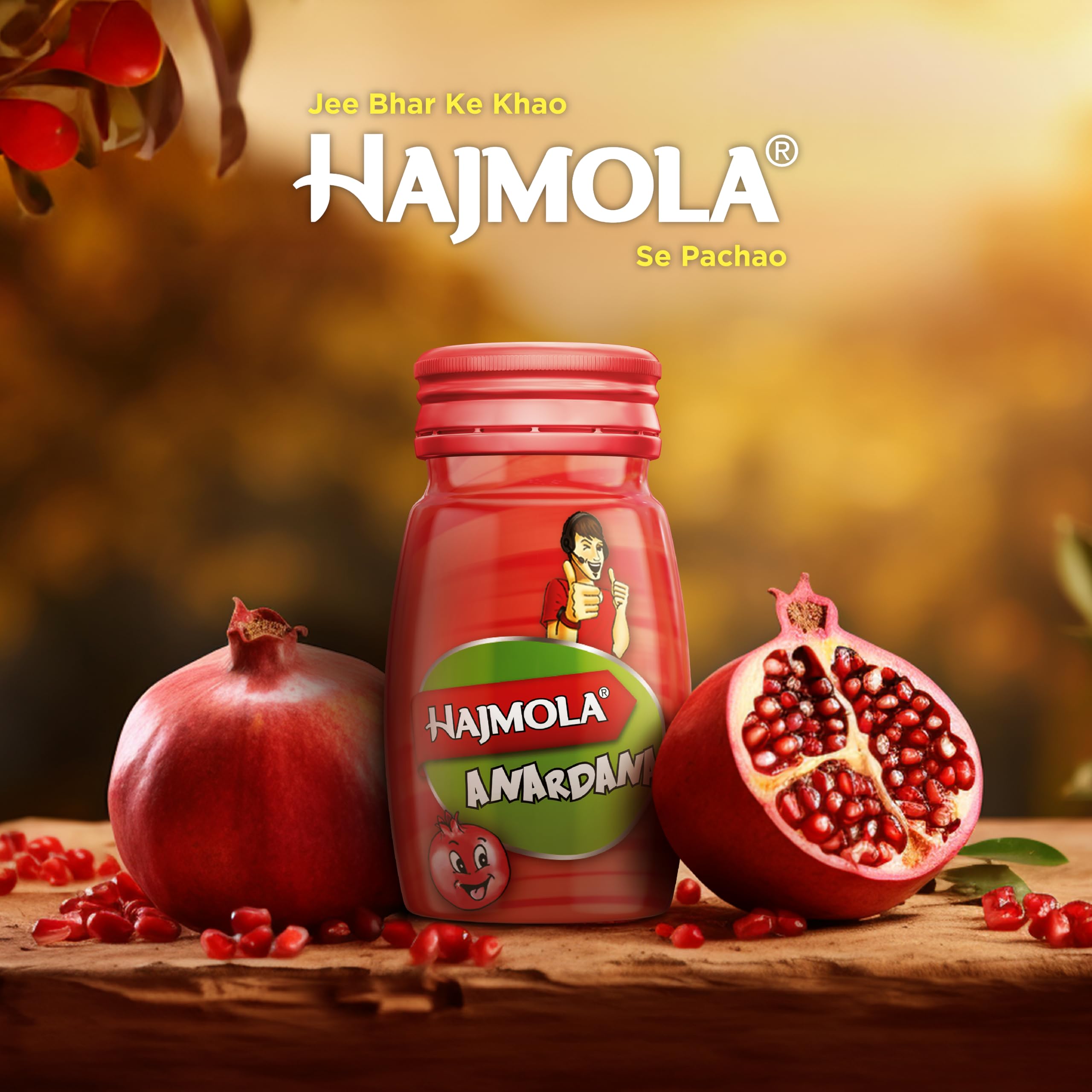 Dabur Hajmola Tablet - Pack of 120 Tablets (Anardana) – view 2