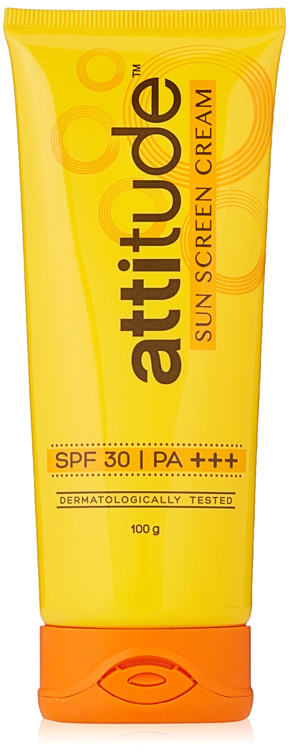 Front pack of Amway Attitude SPF 30 PA+++ sunscreen cream