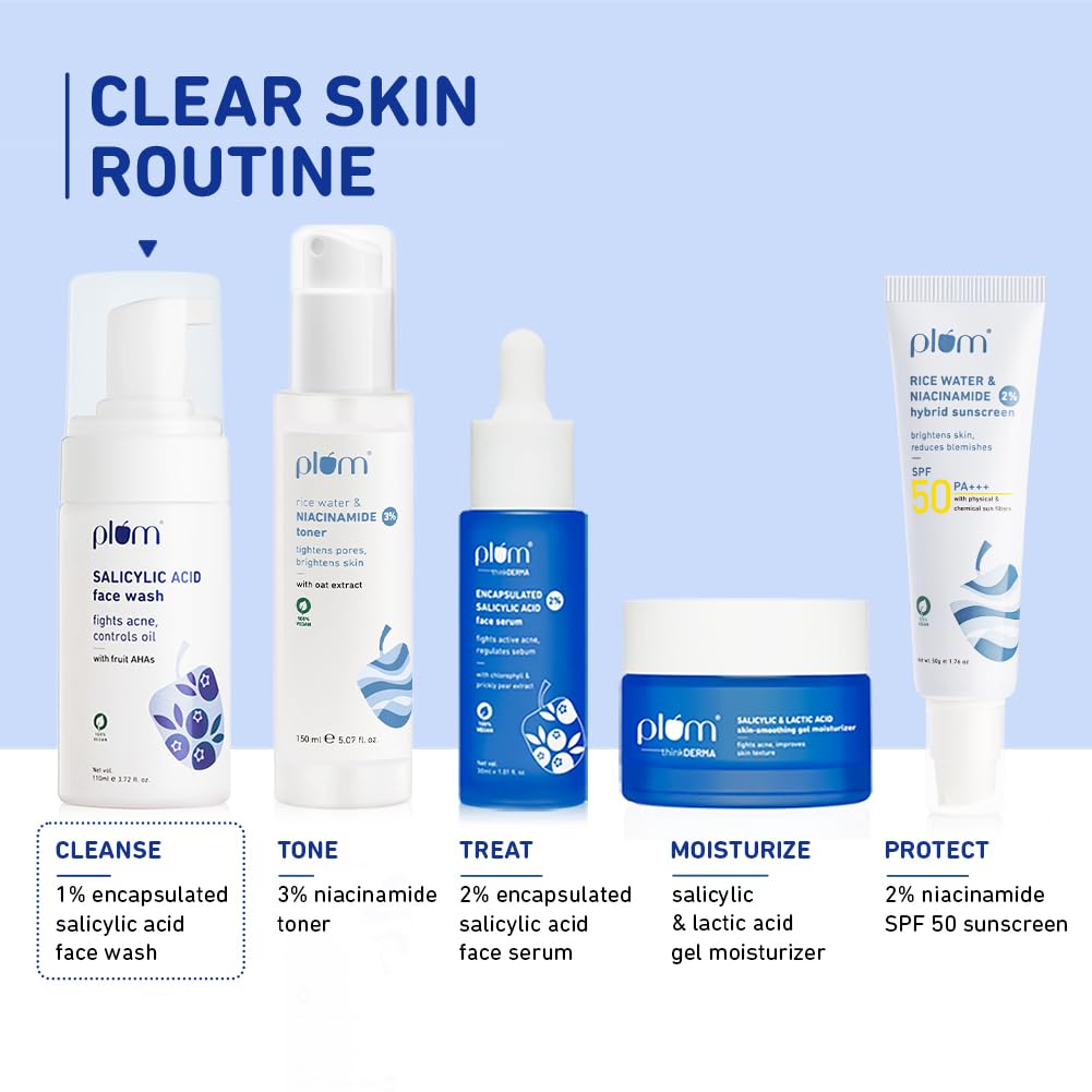 Plum 1% Encapsulated Salicylic Acid Foaming Face Wash – view 7