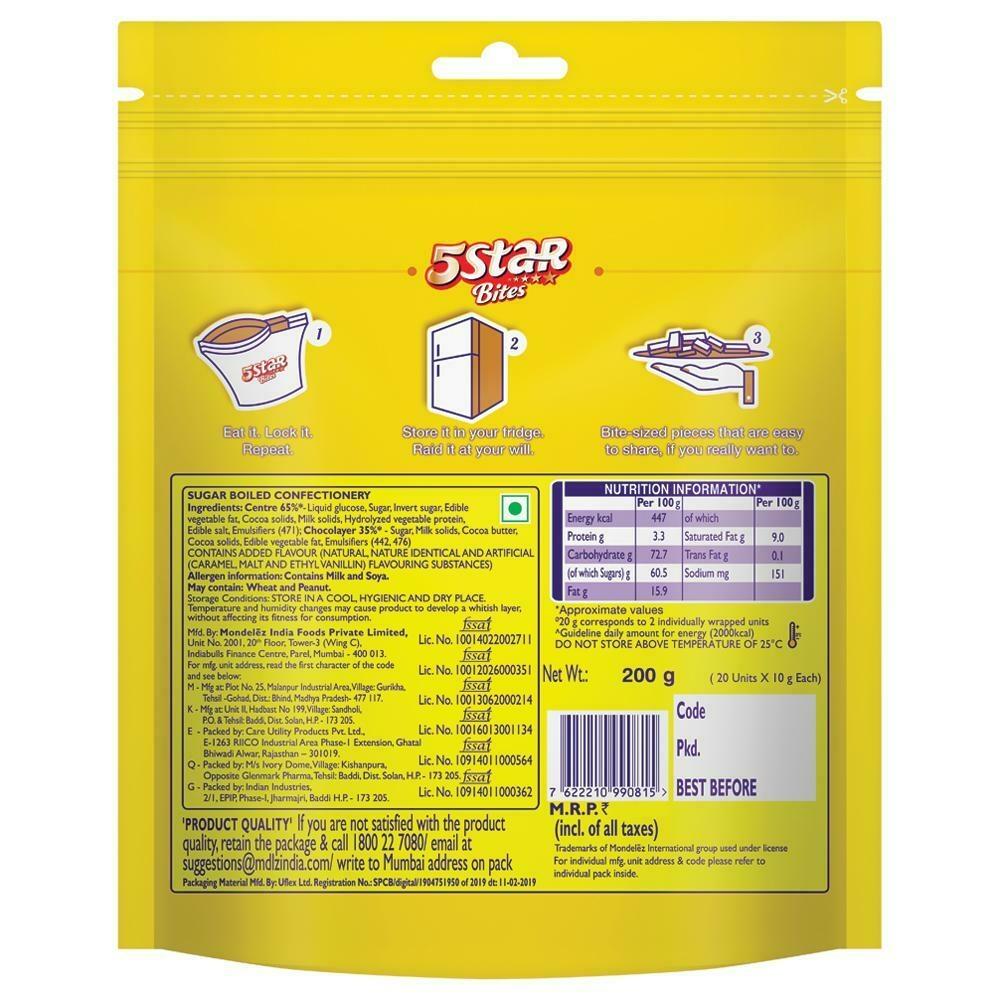 Cadbury 5 Star Bites Home Treats Chocolate 151 G – view 2