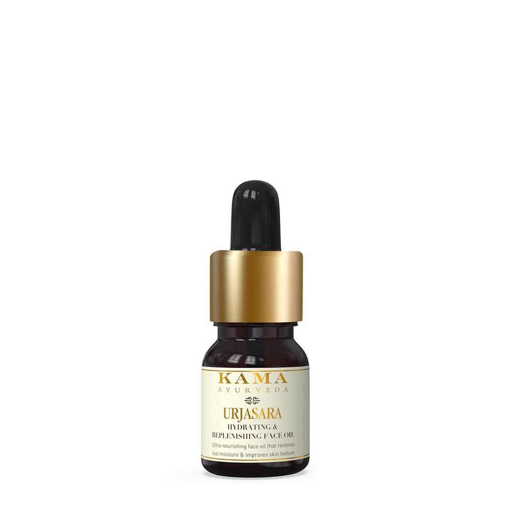 Kama Ayurveda Urjasara face oil 3 ml bottle front view