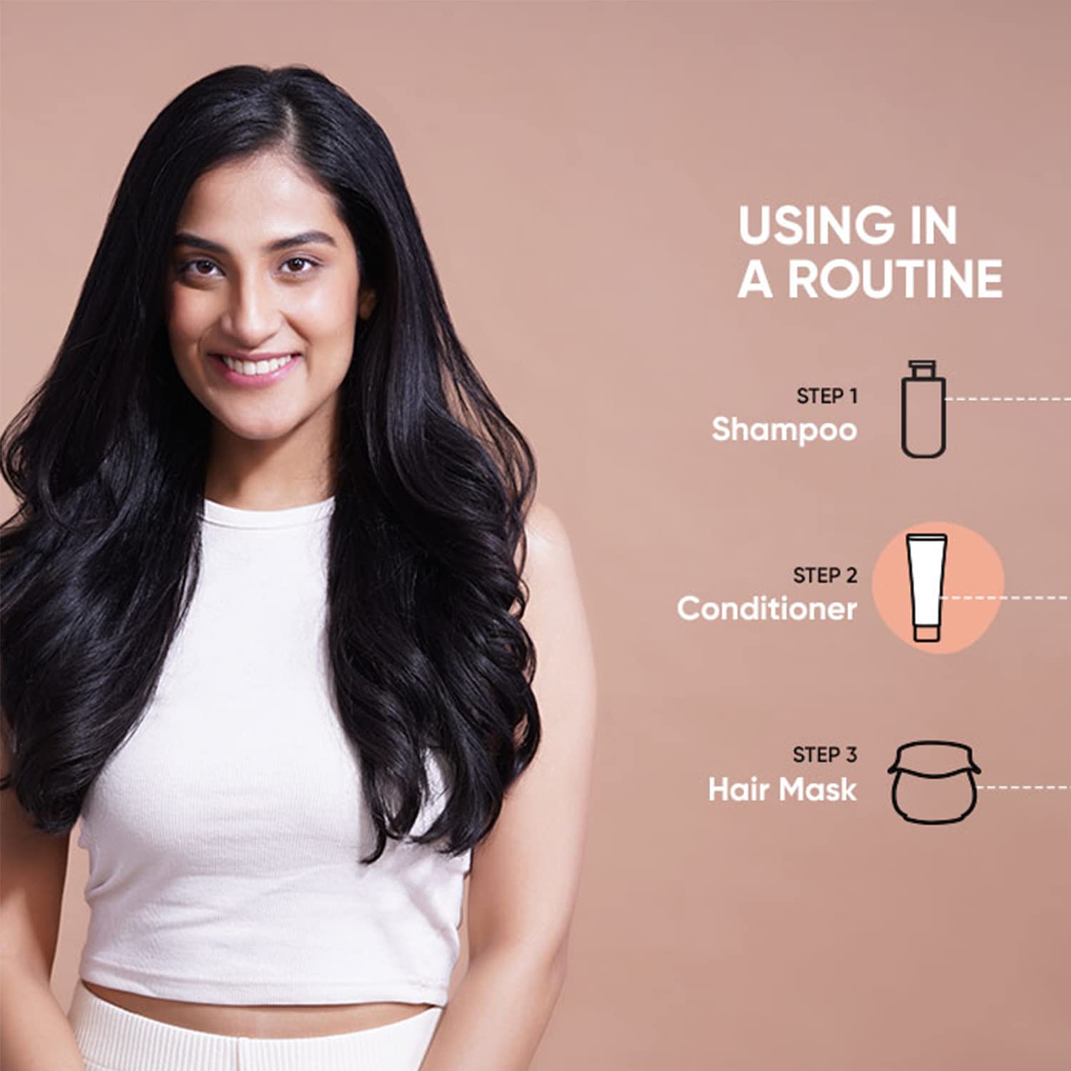 Dot & Key Moringa & Argan Oil Fizz Control Smoothening Hair Conditioner – view 6