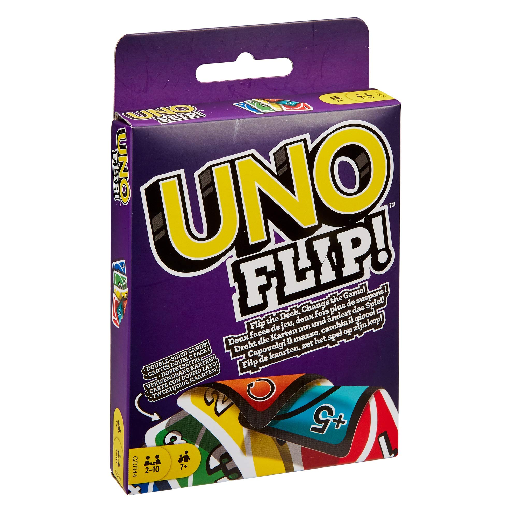 Mattel Games Uno Flip Side & Reinhards Staupe's Blink The World's Fastest Card Game for Kids (Multicolour) – view 2