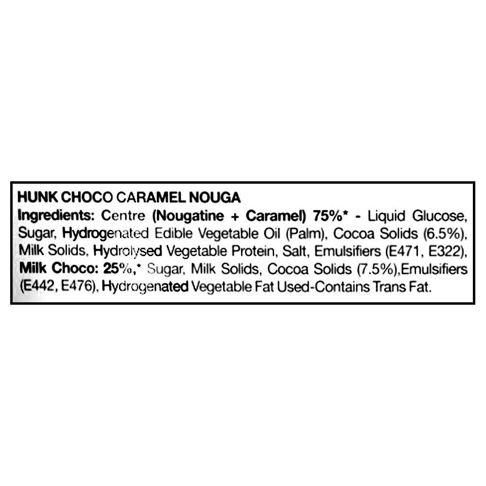 Priyagold Hunk Choco Caramel Nouga Chocolate 402 G (Pack Of 20) – view 4