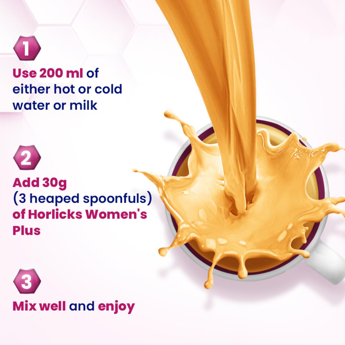Horlicks Women's Plus Caramel Refill 400g – view 6