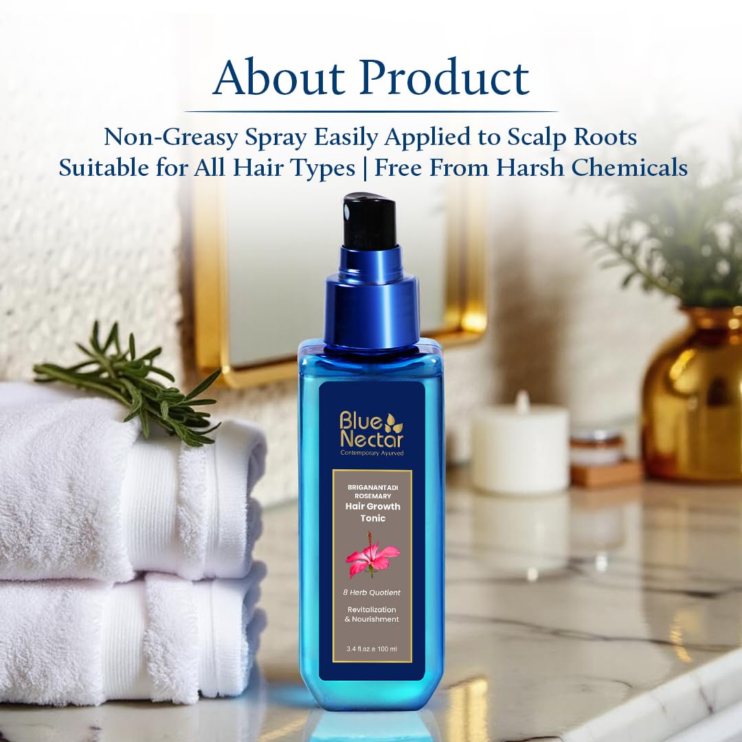 Blue Nectar Rosemary Advanced Hair Growth Serum for Woman & Man – view 7