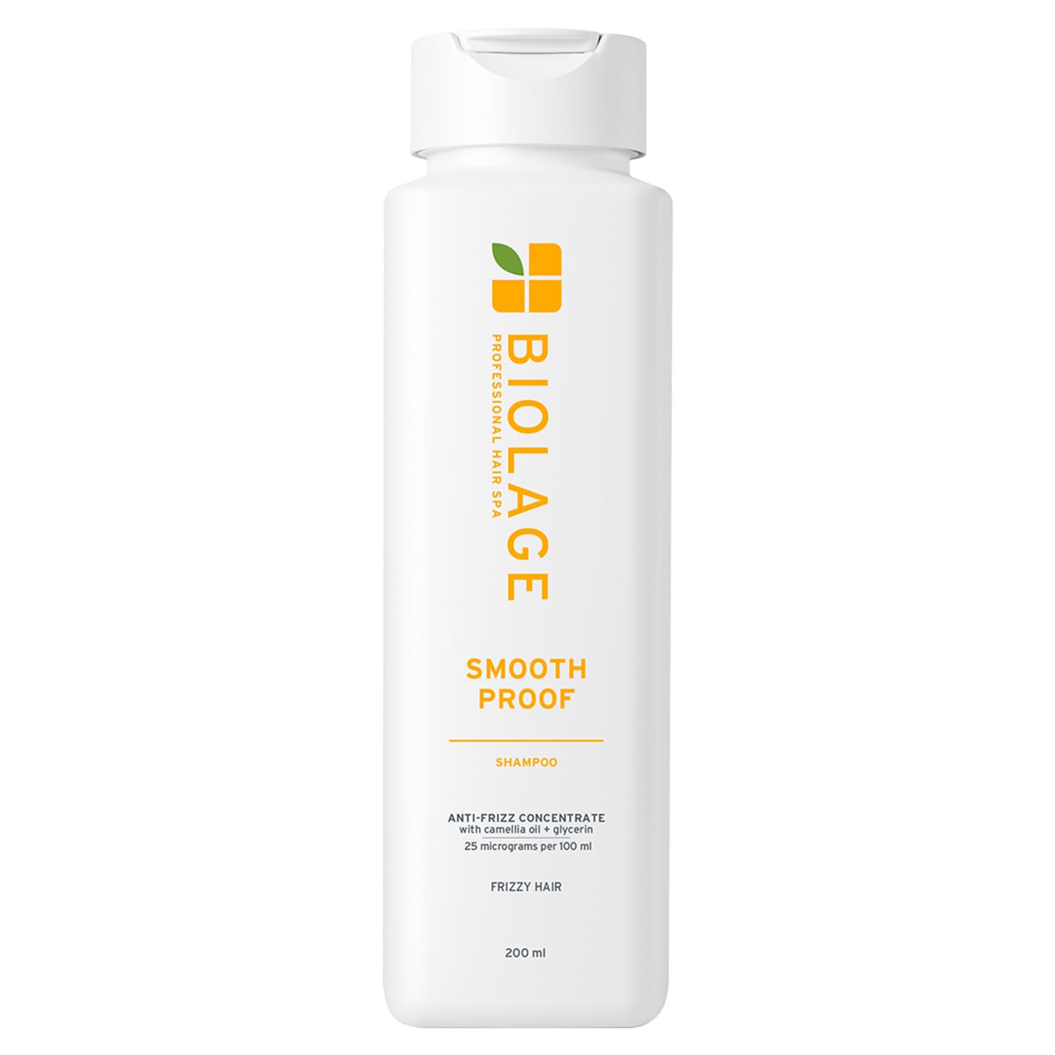 Biolage Smooth Proof shampoo bottle for dry frizzy hair