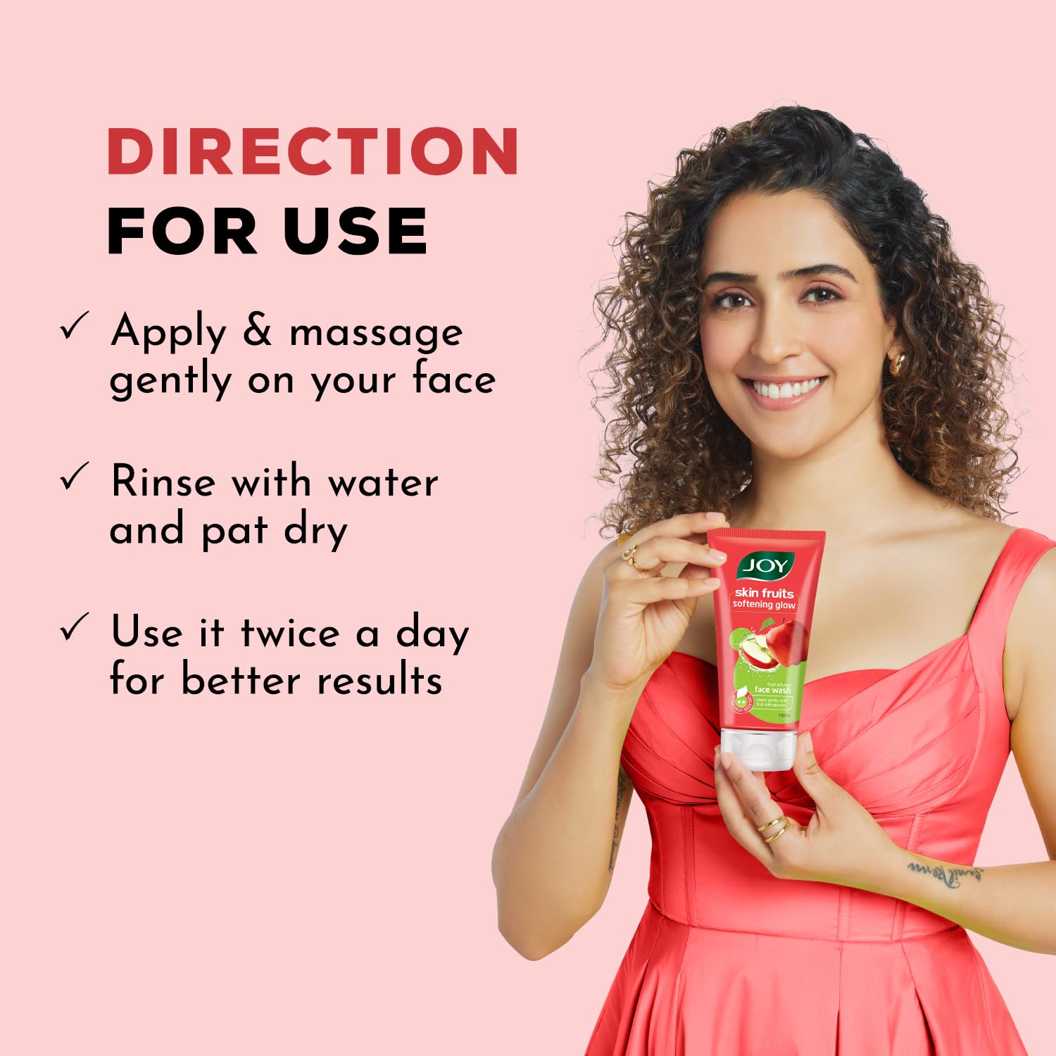 Joy Skin Fruits Apple Face Wash for Glowing Skin – view 5