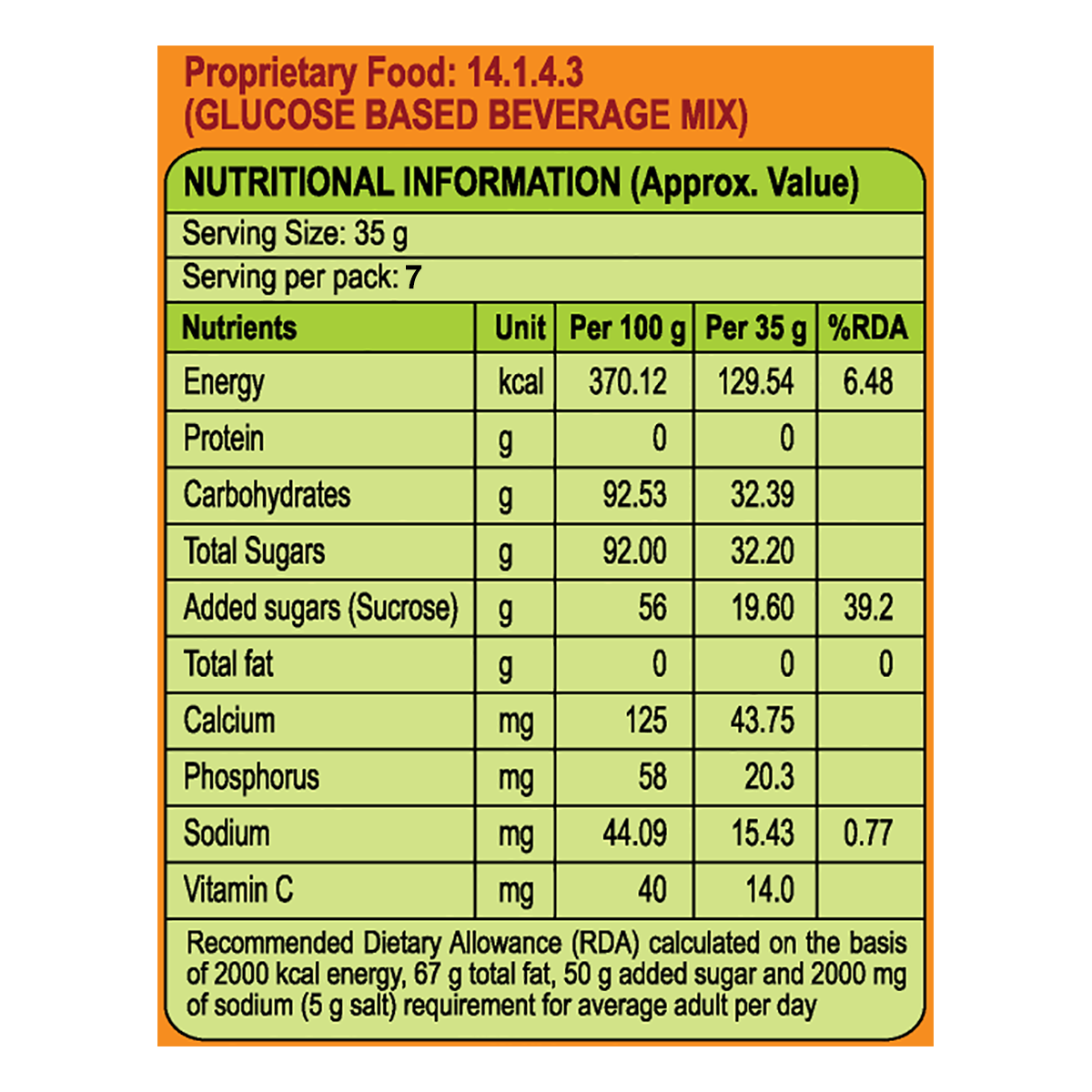 Patanjali Glucoshakti Orange 250 g – view 3