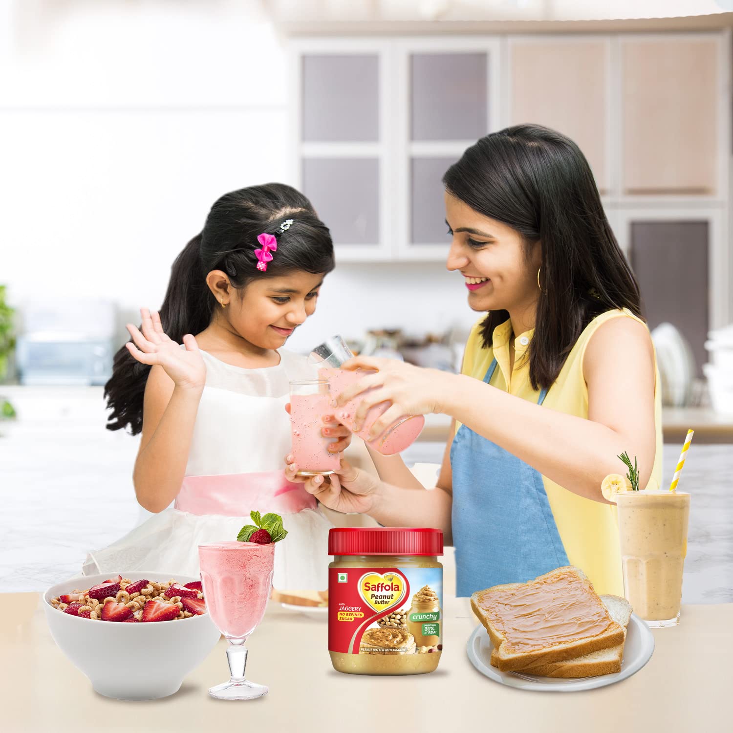 Saffola Peanut Butter Crunchy, 350 gm – view 5