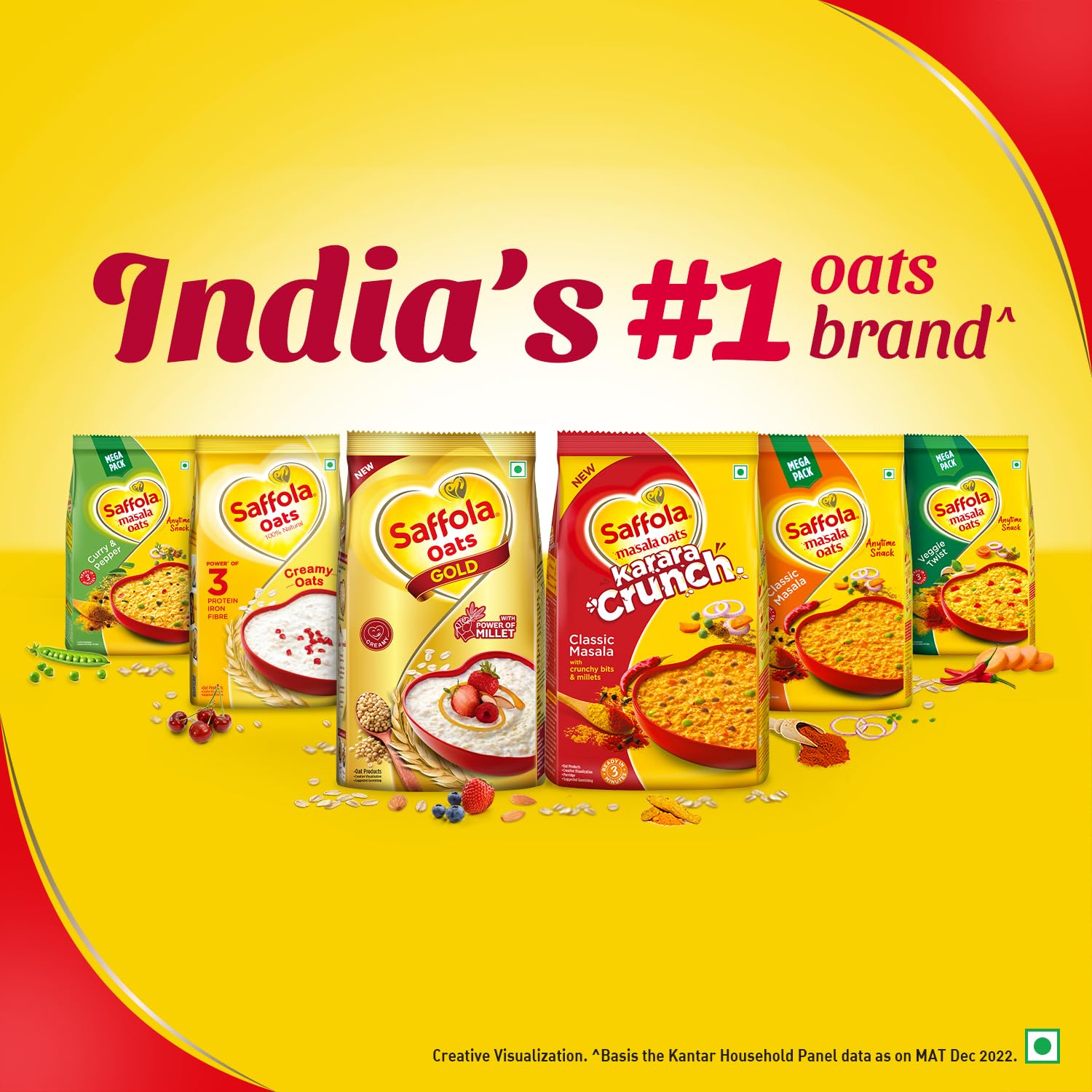 Saffola Masala Oats – view 7