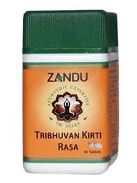 Zandu Tribhuvan Kirti Ras 40 Tab(Pack of 5) Free malshuddhi sample – view 3