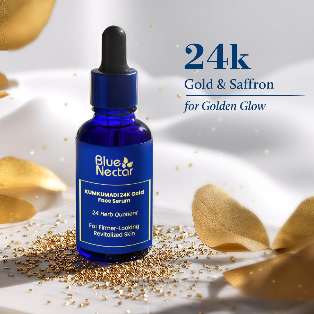 Blue Nectar 24k Gold Serum for Glowing Skin – view 3