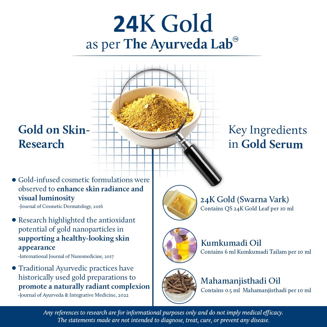 Blue Nectar 24k Gold Serum for Glowing Skin – view 4