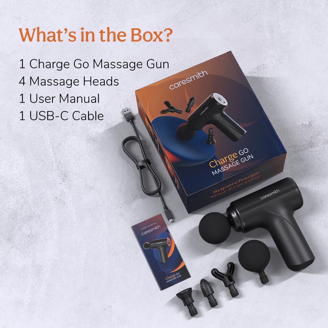 CARESMITH Charge Go Massage Gun – view 9