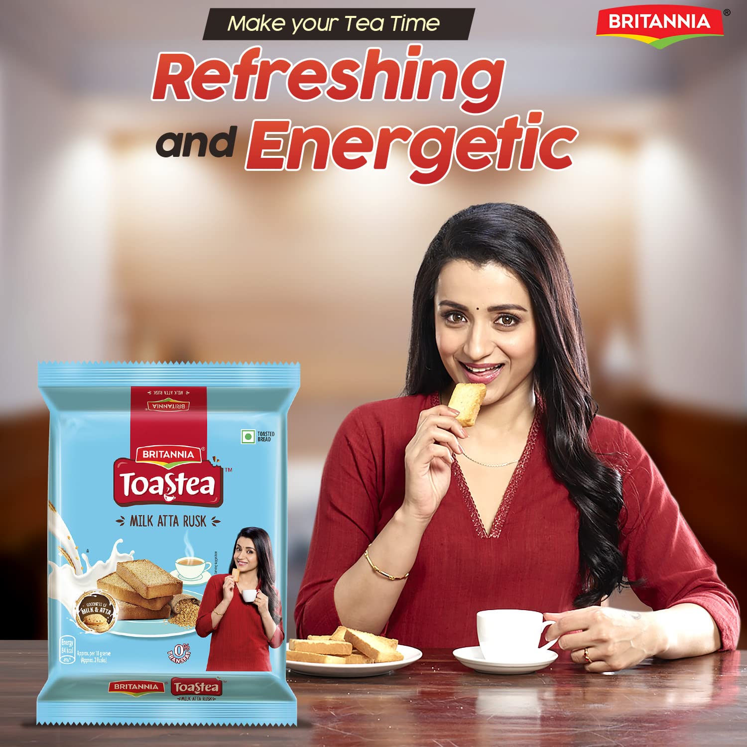 Britannia Toastea Milk Rusk Toast, 182g / 200g (Weight May Vary) – view 9