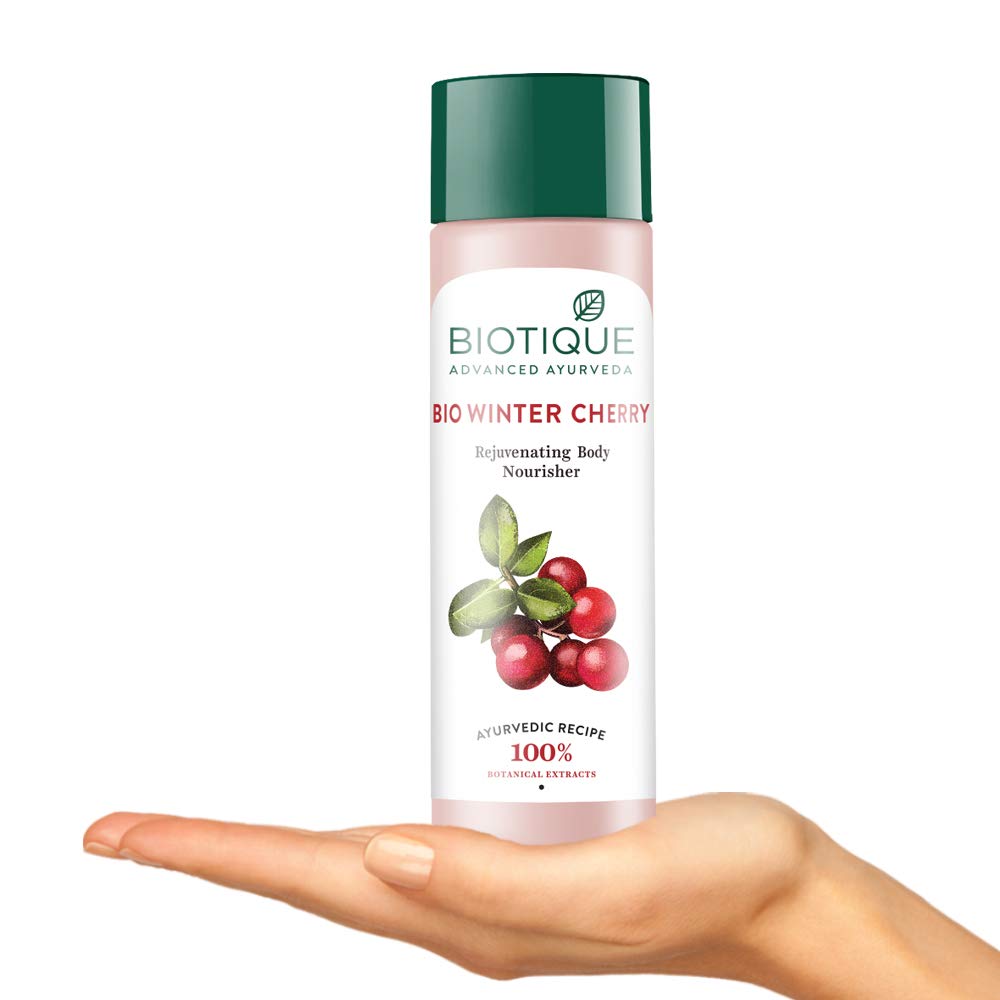 Biotique Winter Cherry Rejuvenating Body Lotion – view 4
