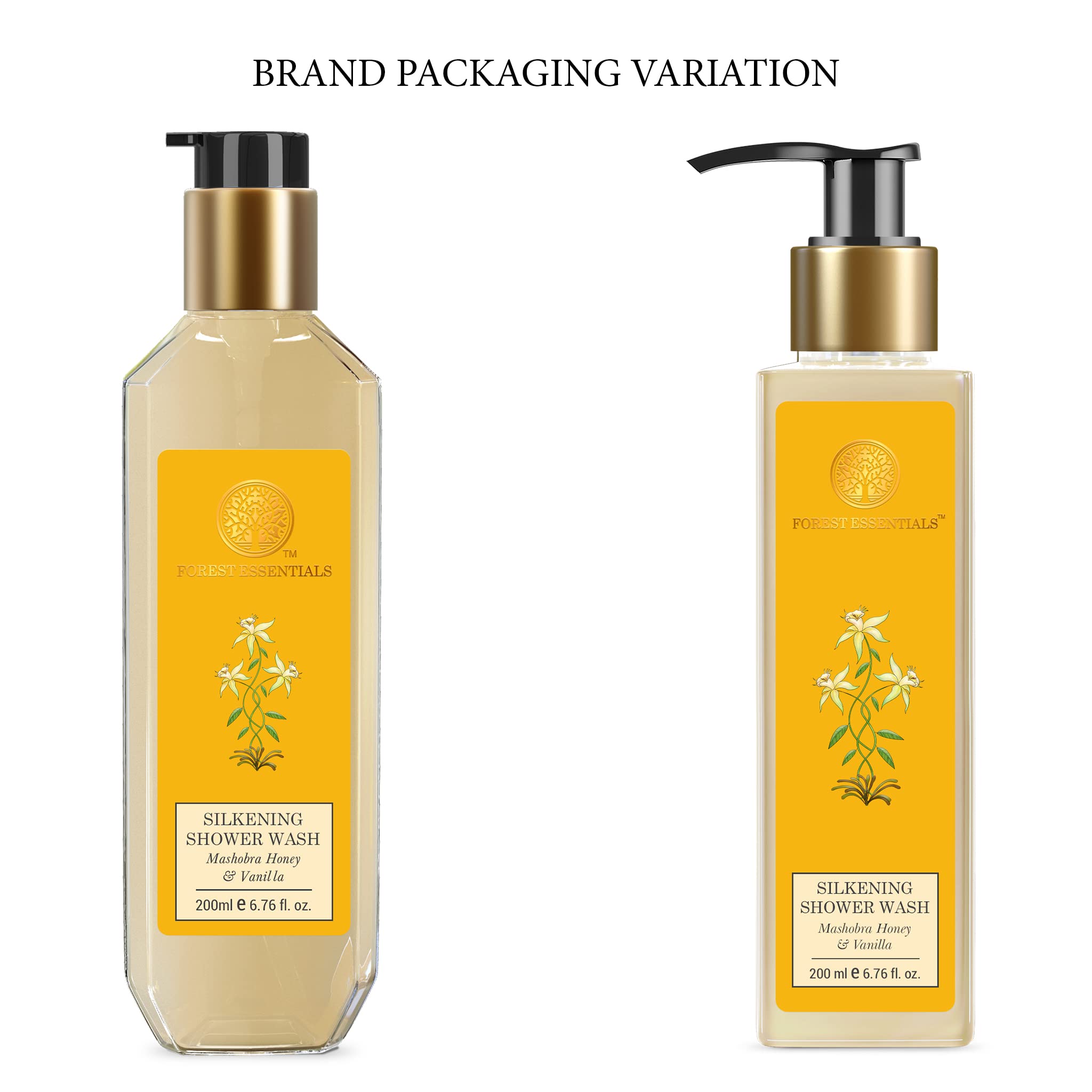 Forest essentials Silkening Shower Wash Mashobra Honey & Vanilla – view 5