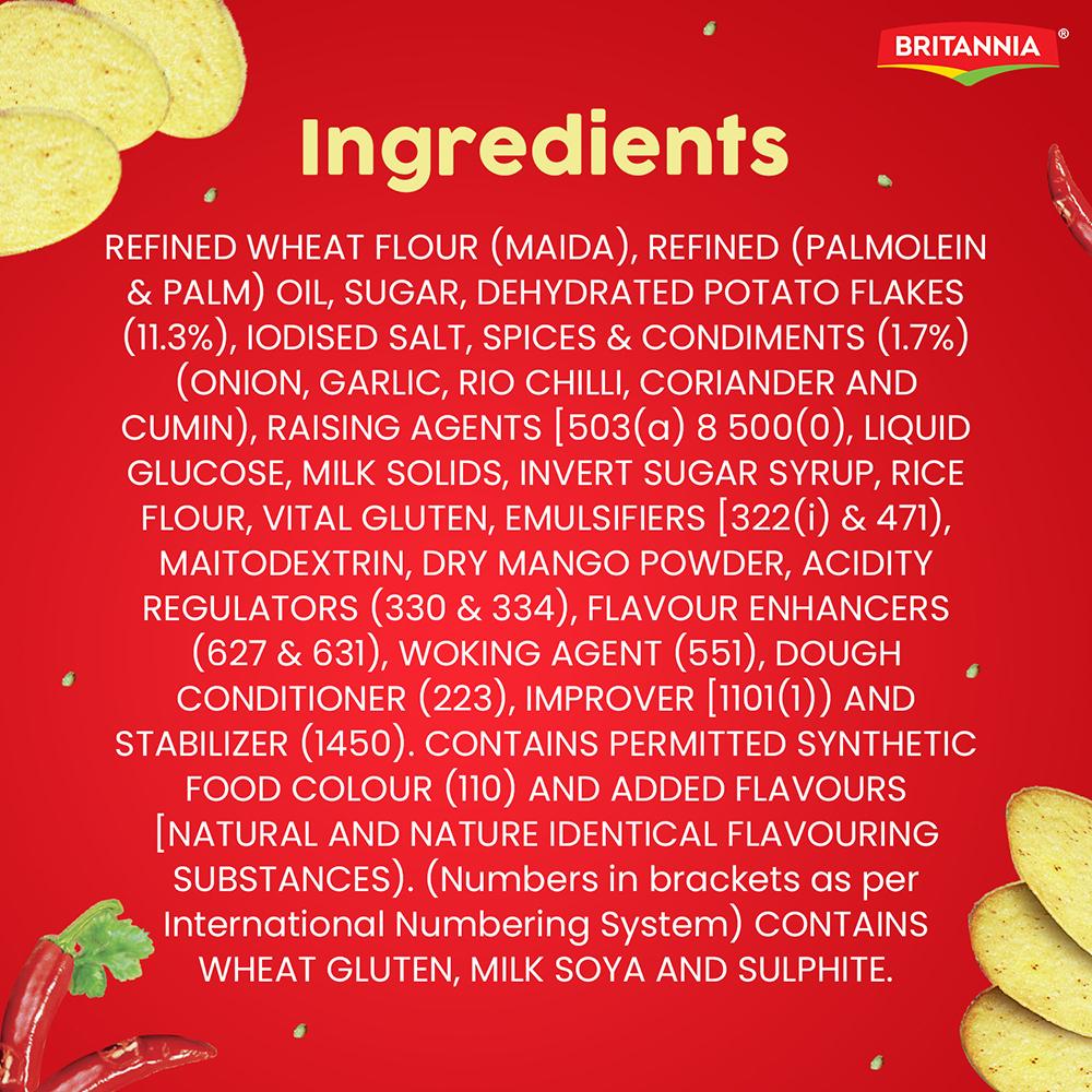 Britannia 50-50 Potazos Masti Masala Spicy Flavoured Crisps 71.5 G – view 4