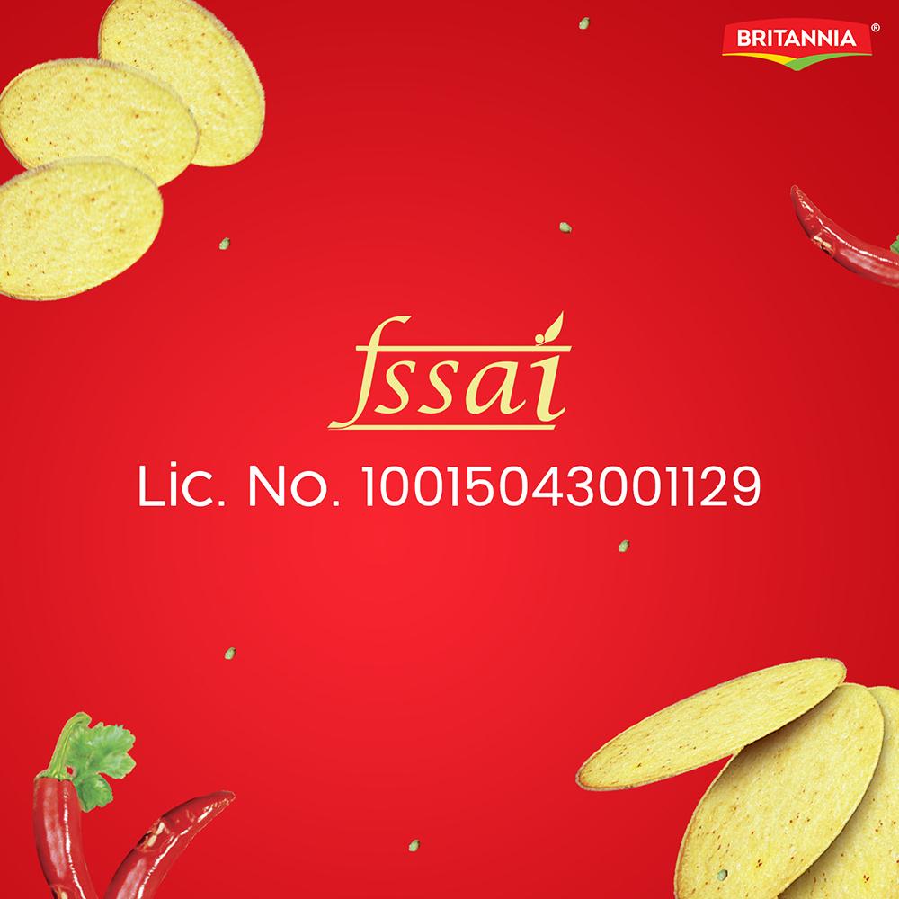 Britannia 50-50 Potazos Masti Masala Spicy Flavoured Crisps 71.5 G – view 5