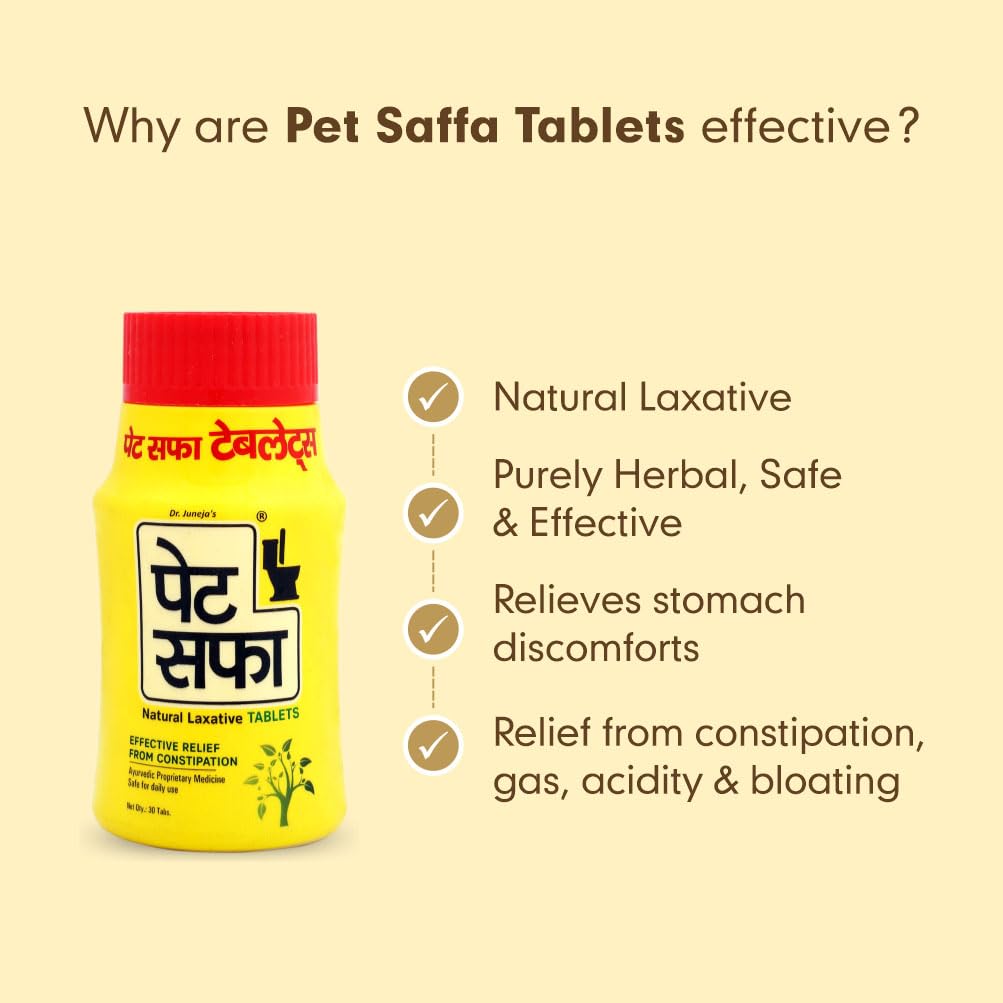 Pet Saffa Natural Laxative Tablet Eases Constipation 30 Tablet  Pack of 2 – view 5
