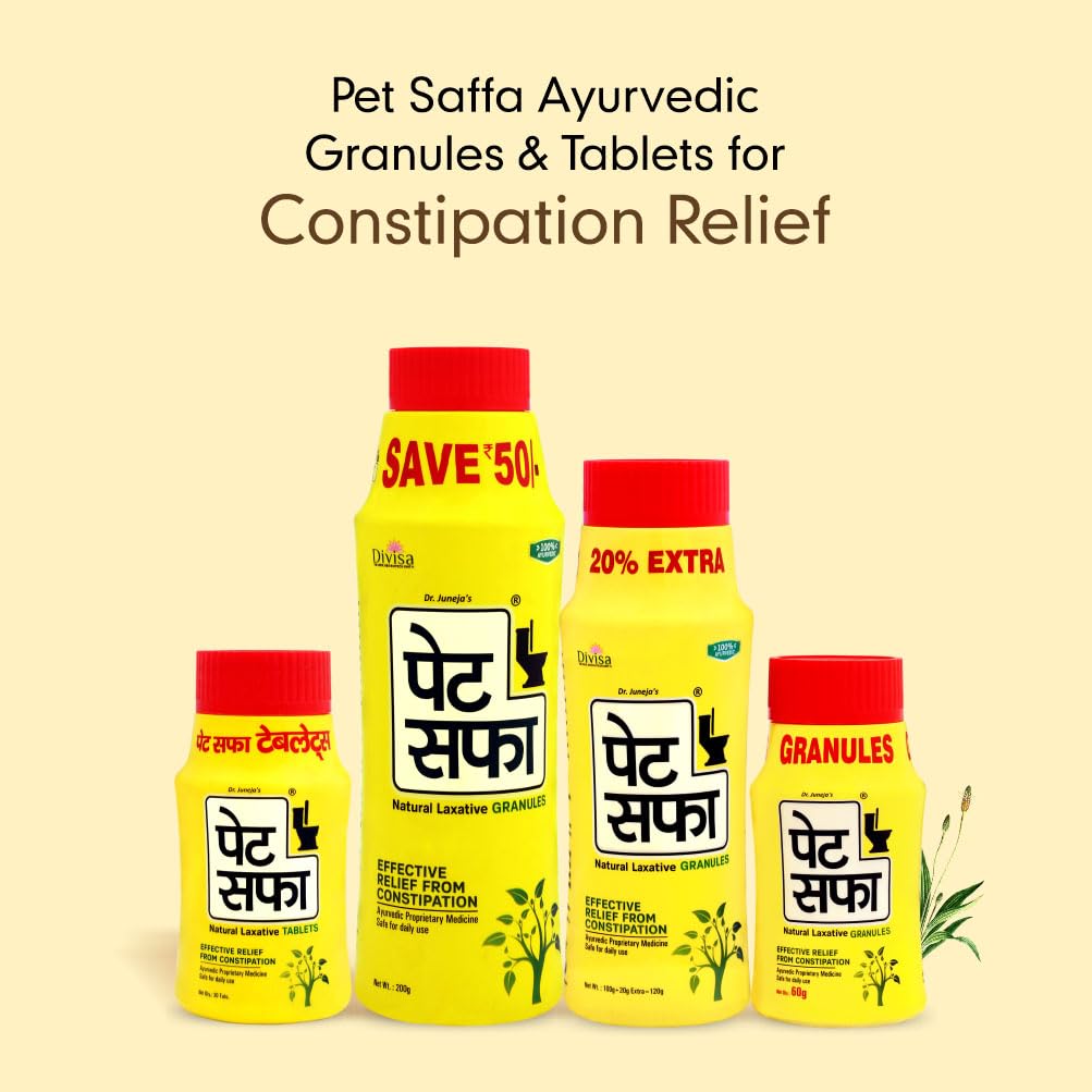 Pet Saffa Natural Laxative Tablet Eases Constipation 30 Tablet  Pack of 2 – view 7