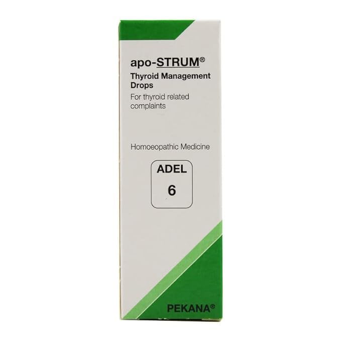 ADEL 06 APO STRUM 20 ml homeopathic drops bottle